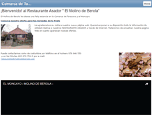 Tablet Screenshot of molinodeberola.com